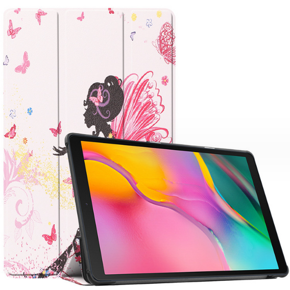 Case for Lenovo Tab M11, Smartcase, lady butterfly