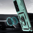 Case for Samsung Galaxy S24 Ultra, CamShield Slide, green