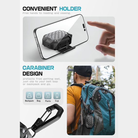 Supcase Unicorn Beetle Pro MagSafe IP68 protective case for Apple AirPods Pro 3