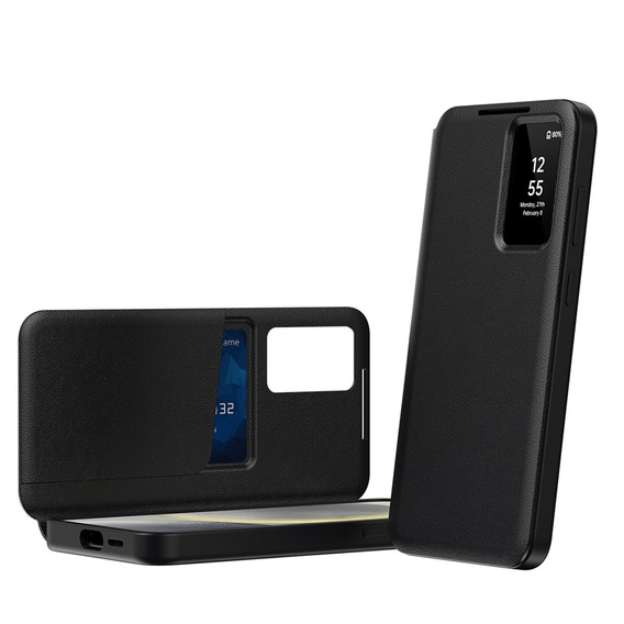Smart View Wallet flip case for Samsung Galaxy S26, black