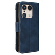 Flip case for Motorola Edge 50 Ultra, Card Slot, dark blue