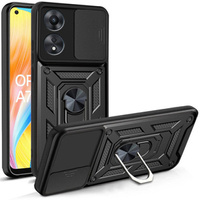 Case for Oppo A78 4G, CamShield Slide, black