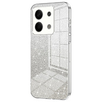 Case for Xiaomi Redmi Note 13 5G, Glitter Case CamShield, transparent