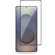 3D Tempered Glass for Samsung Galaxy S25 Ultra, black frame
