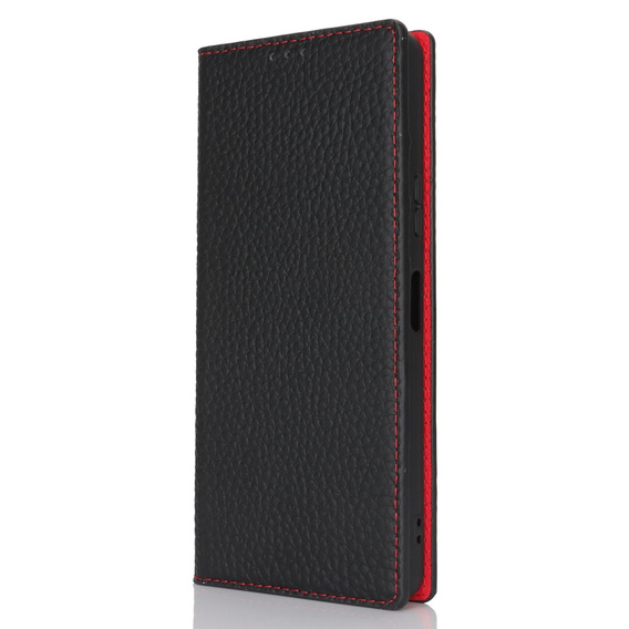 Leather case for Sony Xperia 10 VI, ERBORD Grain Leather, black