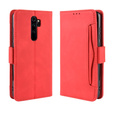 Flip case for Xiaomi Redmi Note 8 Pro, Card Slot, red