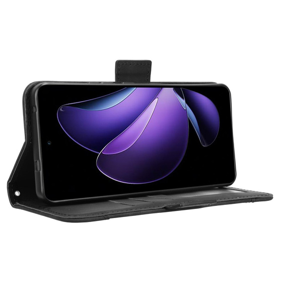 Flip case for Oppo Reno 13F / Oppo Reno 13FS, Card Slot, black