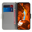 Flip case for Xiaomi Redmi Note 13 Pro 5G, Wallet, Flowers green