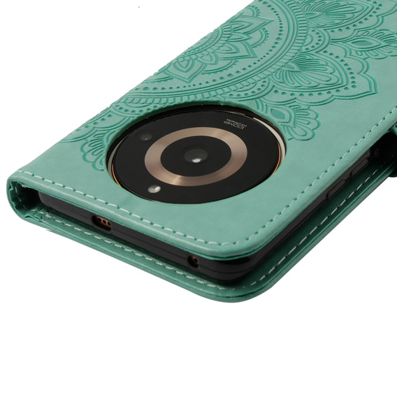 Flip case for Realme 11 Pro 5G / Pro+ 5G, Mandala Flower, green