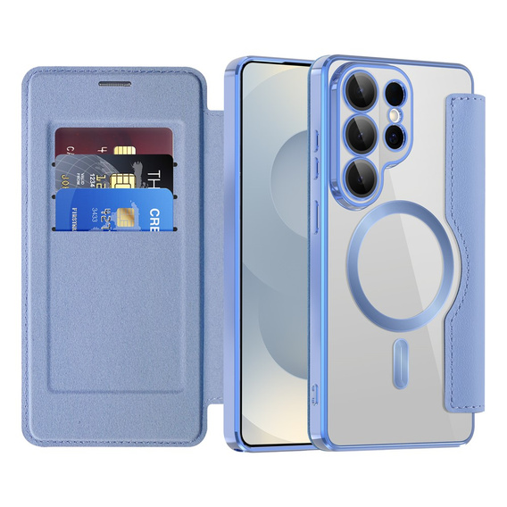 RFID Wallet MagSafe flip case with camera protection for Samsung Galaxy S26 Ultra