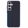 MagSafe's Samsung S25+ Plus Case, Carbon Fiber, black / blue