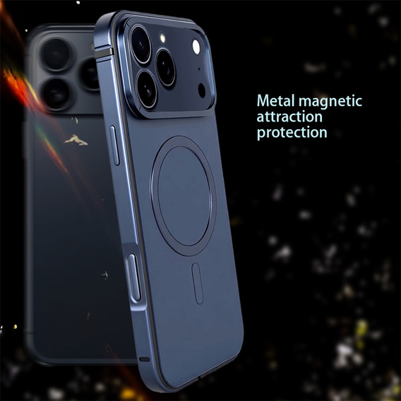 Metal Frame Case for MagSafe for iPhone 17 Pro Max