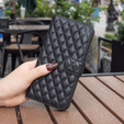 Flip case for Samsung Galaxy A15, Wallet, BINFEN COLOR, black