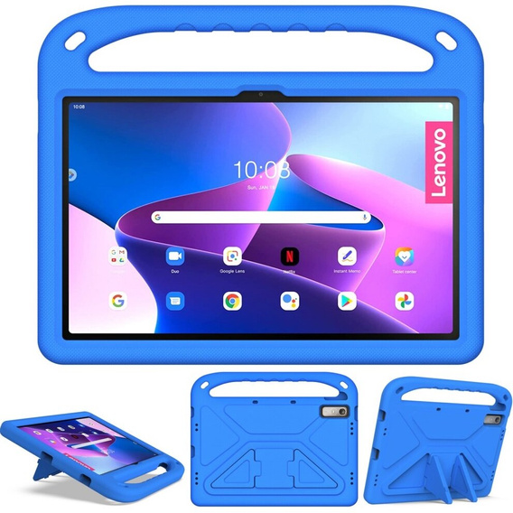 Children's Case for Lenovo Tab P11 Gen 2 TB350FU TB350XU 11.5", Children's Case with Holder, blue
