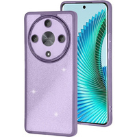 Case for Honor Magic 6 Lite 5G, Glittery Powder, purple