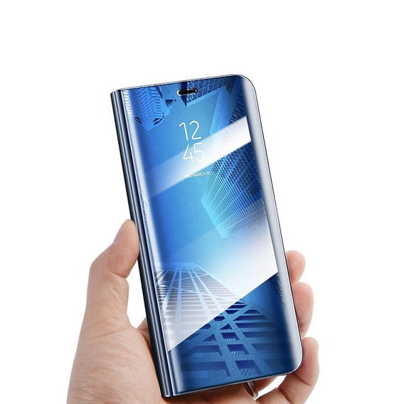 Case for Huawei Y6P, Clear View, blue