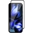 3D Tempered Glass for Google Pixel 9A, black frame