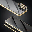 Case for Samsung Galaxy S24 Ultra, Privacy Dual Glass, gold