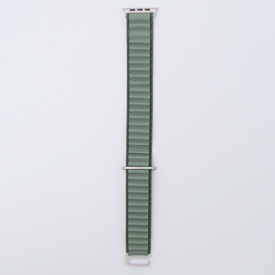 Nylon Strap for Apple Watch 1/2/3/4/5/6/7/8/SE/ULTRA 42/44/45/49mm, Green