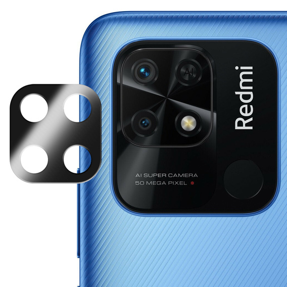 Tempered Camera Glass for Xiaomi Redmi 10C, blue
