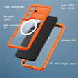 REDPEPPER waterproof case for Samsung Galaxy S26, orange