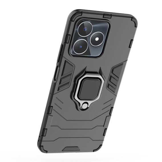 Case for Realme C53 4G, Kickstand Ring, black