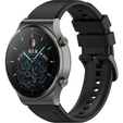 Silicone strap for Huawei Watch GT 2 Pro - Black