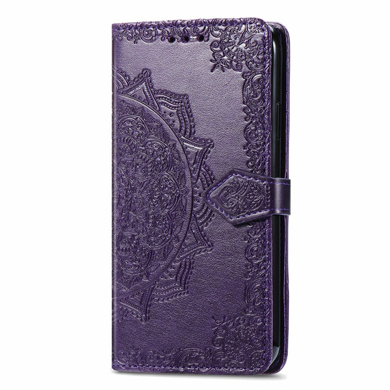 Flip case for Motorola Moto G24 / G24 Power / G04, Mandala, purple