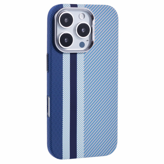 MagSafe's iPhone 16 Pro Max Case, Carbon Fiber, blue