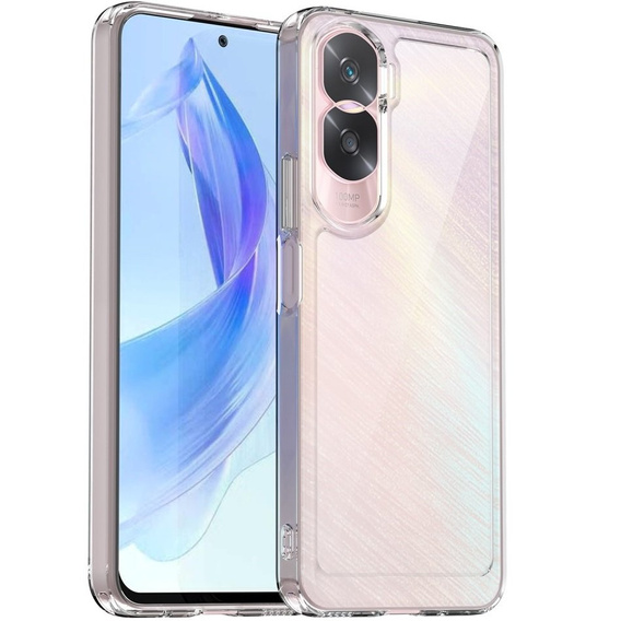 Case for Honor 90 Lite 5G, Fusion Hybrid, transparent