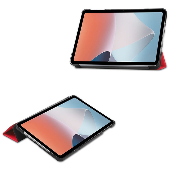Case for Oppo Pad Air, Smartcase, red
