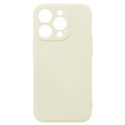 Case for iPhone 15 Pro Max, Silicone Lite, cream