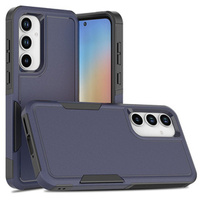 Armored Case for Samsung Galaxy A35 5G, Dual Shockproof, dark blue