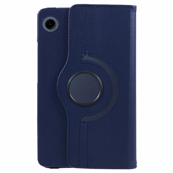 Case for Samsung Galaxy Tab A9 TB330FU 10.95", Rotating 360, dark blue