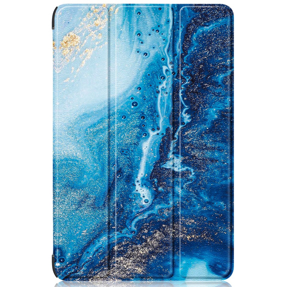Case for Samsung Galaxy Tab S9, Smartcase Hybrid Pen Slot, sea wave