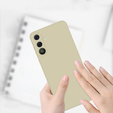 Case for Samsung Galaxy A36 5G, Silicone Lite, beige