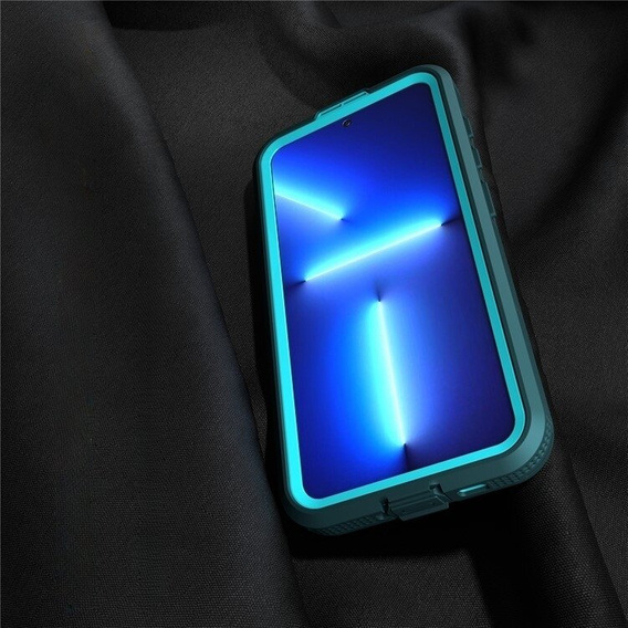 Waterproof case for Samsung Galaxy S24, Redpepper, for MagSafe, blue
