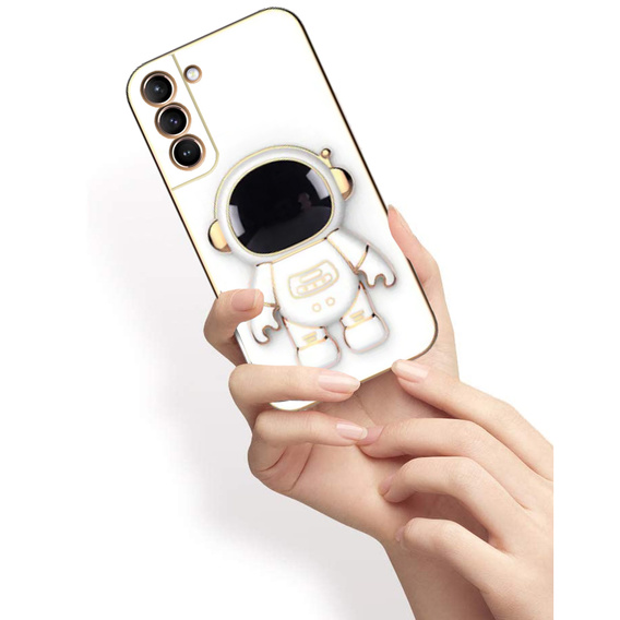 Case for Samsung Galaxy S22 Plus, Astronaut, white