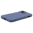 Case for iPhone 15 Plus, Silicone Lite, grey