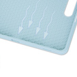 Case for Samsung Galaxy Tab S10+ Plus, Smartcase with stylus space, blue
