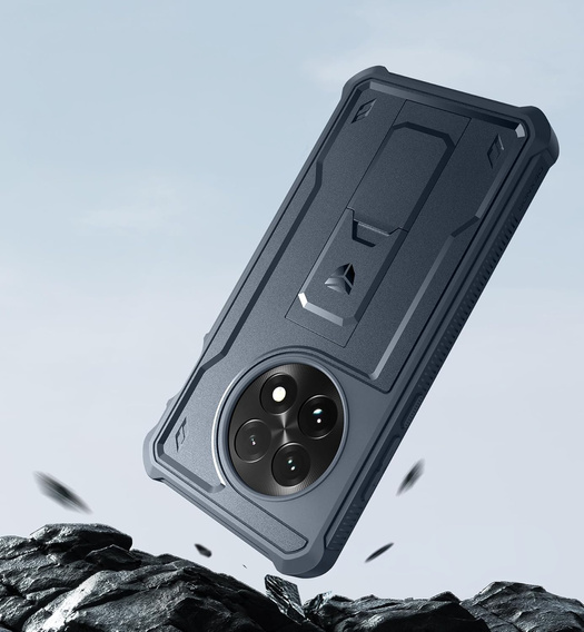 Armored case for OnePlus 13, Dexnor Full Body (Two Frames), blue