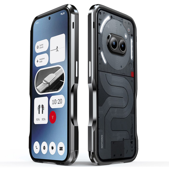 Case LUPHIE for Nothing Phone 2a / 2a Plus, Armor Bumper, black