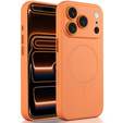 Magnetic case with integrated camera glass for iPhone 17 Pro
