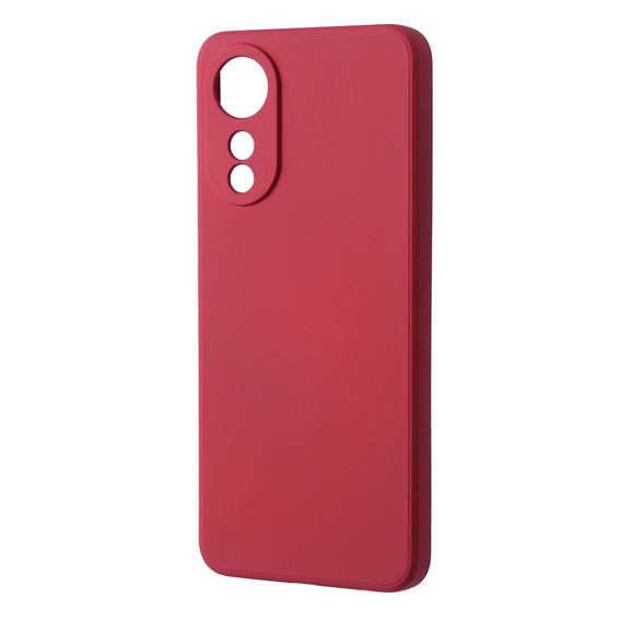 Case for Oppo A78 4G, Silicone Lite, red