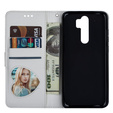 Flip case for Xiaomi Redmi Note 8 Pro, Wallet Zippered, silver