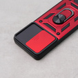 Case for Oppo A78 4G, CamShield Slide, red