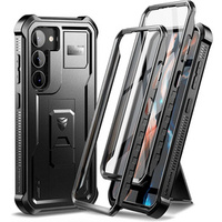 Armored case for Samsung Galaxy S23, Dexnor Full Body (Two Frames), black