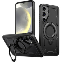 Case for Samsung Galaxy S25 FE, Military MagSafe, black