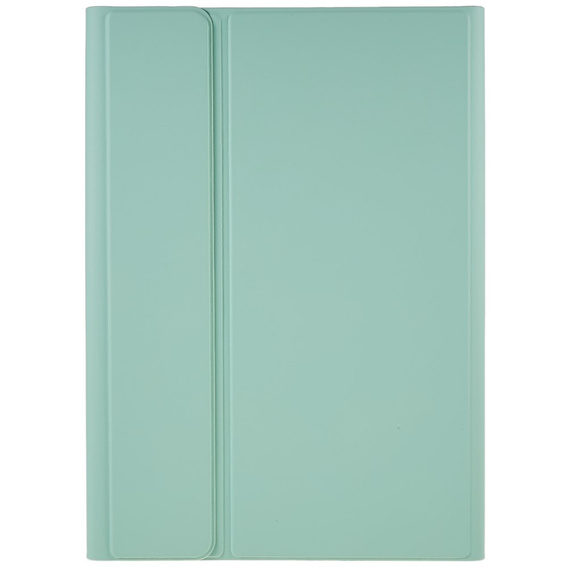 Case + keyboard Galaxy Tab S7+ Plus / S8+ Plus /S7 FE T730 T733, Pen Slot, mint