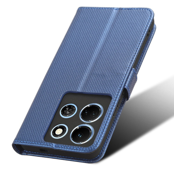 Flip case for Infinix Note 30 5G, Wallet Smart Magnet, blue